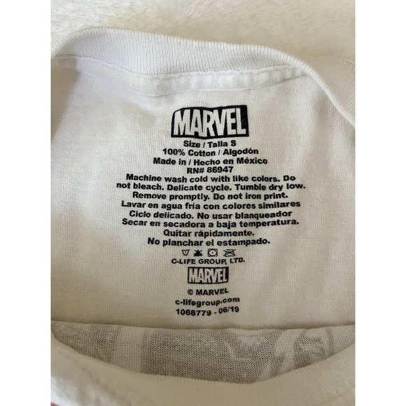 Marvel Action T-Shirt, Small, For The Marvel Collector - Picture 3 of 3